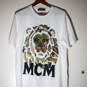 MCM Lion motif Tee